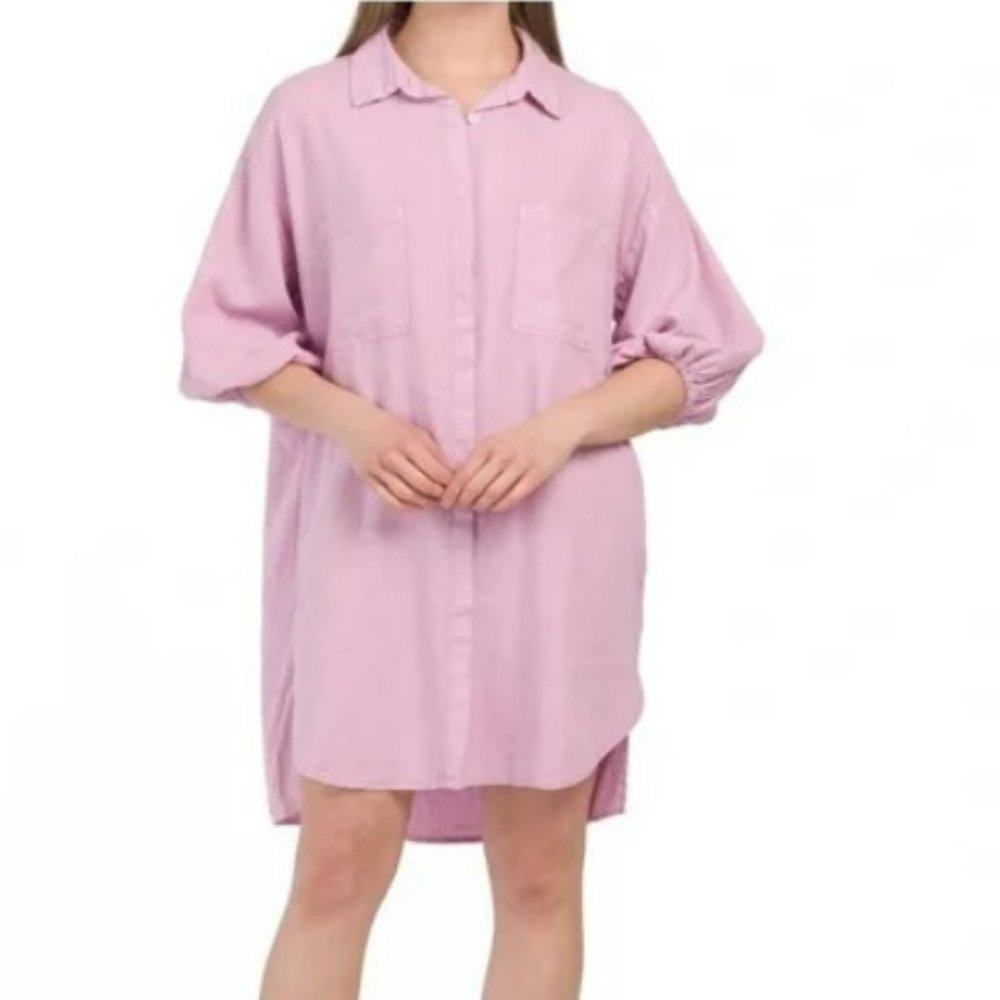 Young Fabulous and Broke Lavender Sandollar Shirt -NWT Medium